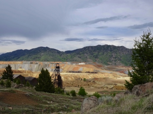 Butte Mining Pit